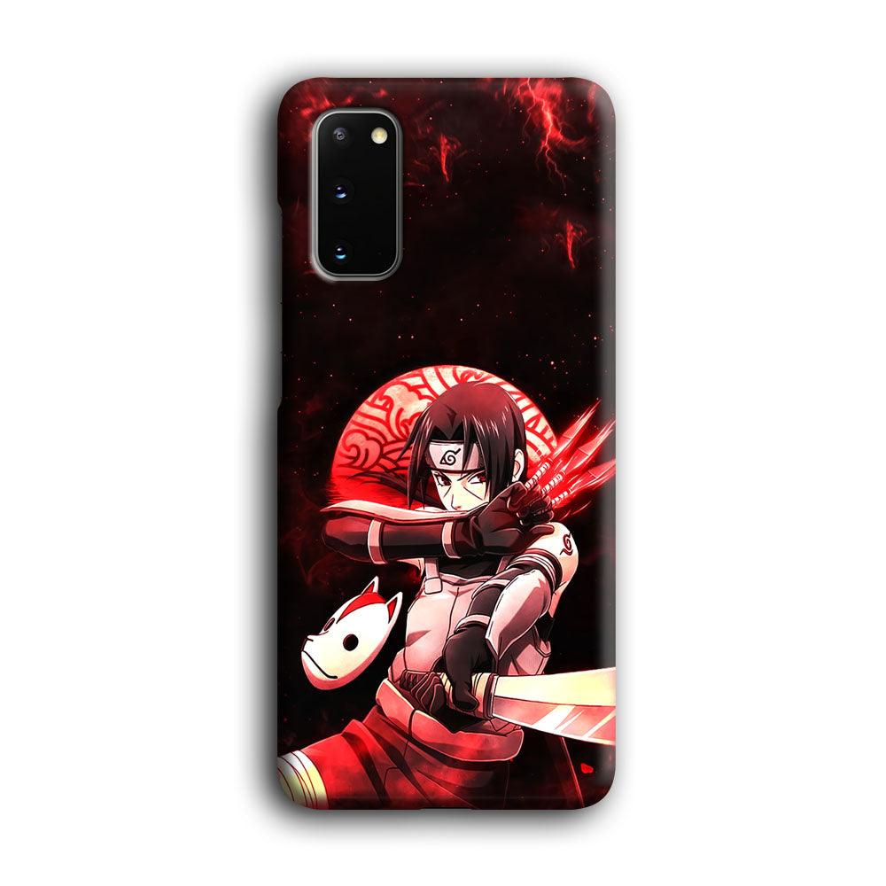 Naruto on Itachi Anbu Mission Samsung Galaxy S20 Case-Oxvistore