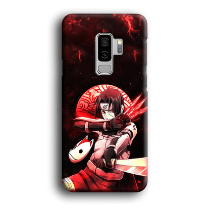 Naruto on Itachi Anbu Mission Samsung Galaxy S9 Plus Case-Oxvistore