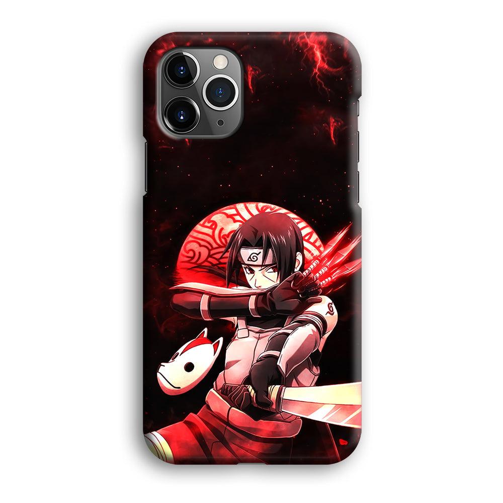 Naruto on Itachi Anbu Mission iPhone 12 Pro Max Case-Oxvistore