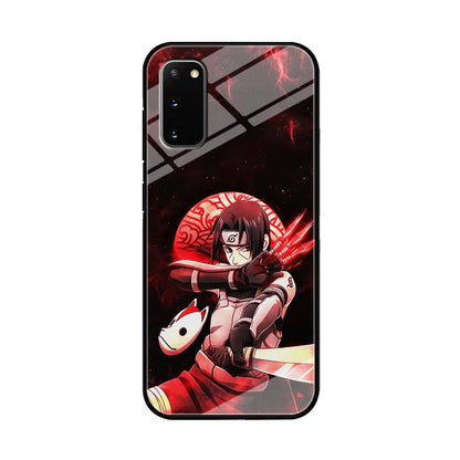 Naruto on Itachi Anbu Mission Samsung Galaxy S20 Case-Oxvistore