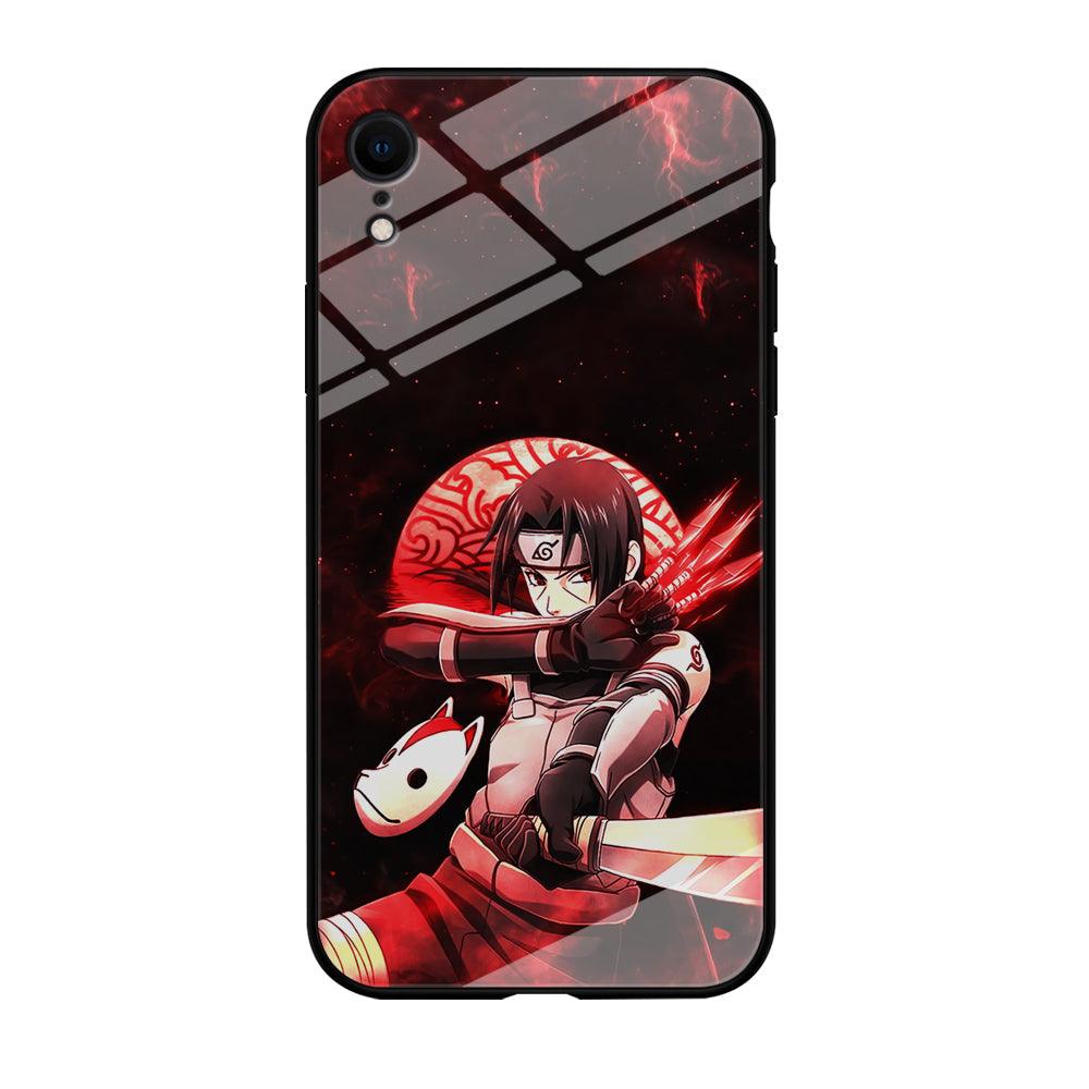 Naruto on Itachi Anbu Mission iPhone XR Case-Oxvistore