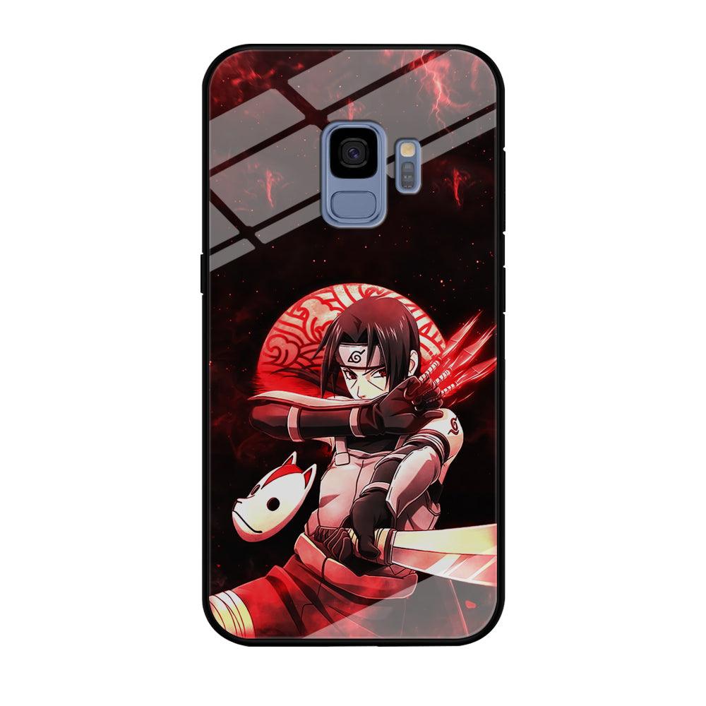 Naruto on Itachi Anbu Mission Samsung Galaxy S9 Case-Oxvistore