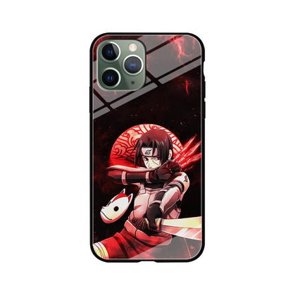 Naruto on Itachi Anbu Mission iPhone 11 Pro Max Case-Oxvistore