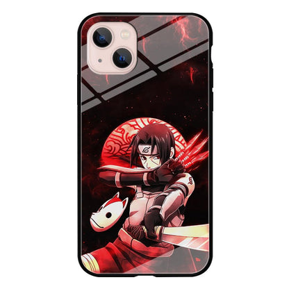 Naruto on Itachi Anbu Mission iPhone 13 Case-Oxvistore