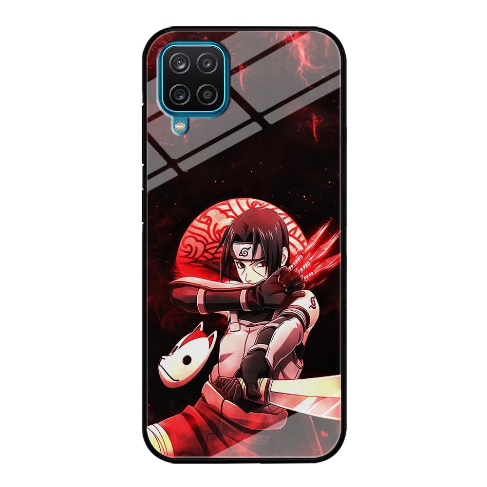 Naruto on Itachi Anbu Mission Samsung Galaxy A12 Case-Oxvistore