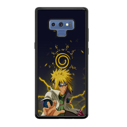 Naruto on Minato Yellow Flash Samsung Galaxy Note 9 Case-Oxvistore