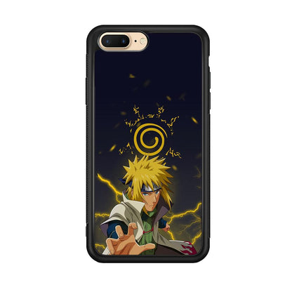 Naruto on Minato Yellow Flash iPhone 7 Plus Case-Oxvistore