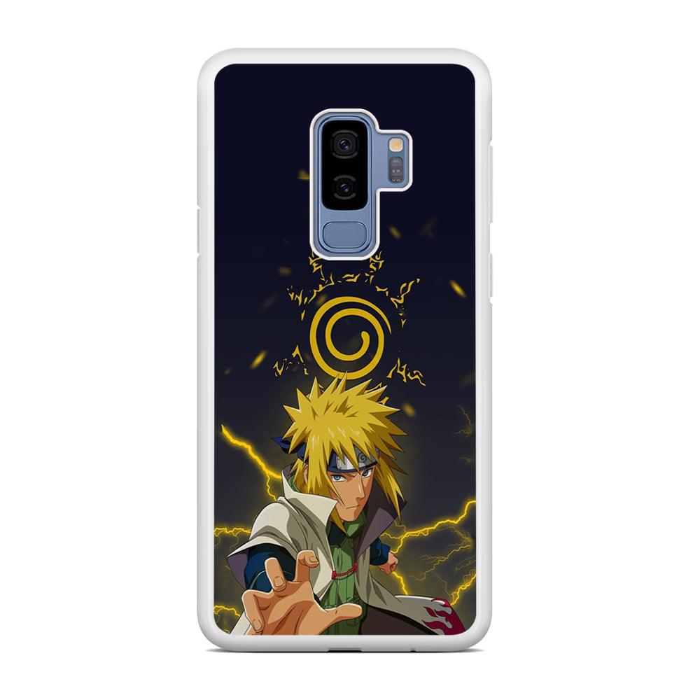 Naruto on Minato Yellow Flash Samsung Galaxy S9 Plus Case-Oxvistore