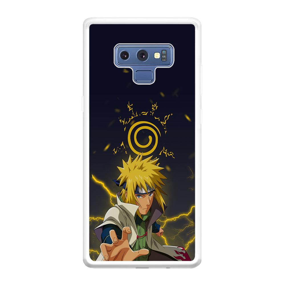 Naruto on Minato Yellow Flash Samsung Galaxy Note 9 Case-Oxvistore