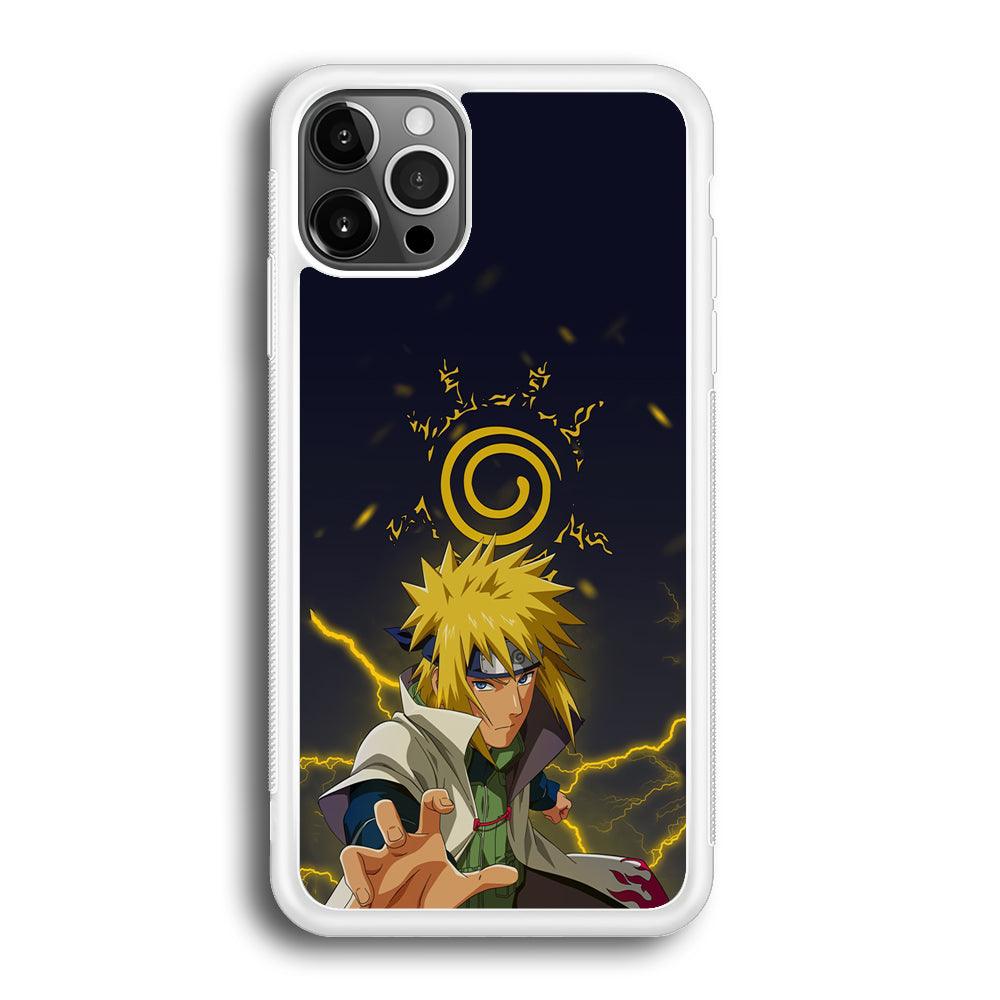 Naruto on Minato Yellow Flash iPhone 12 Pro Max Case-Oxvistore