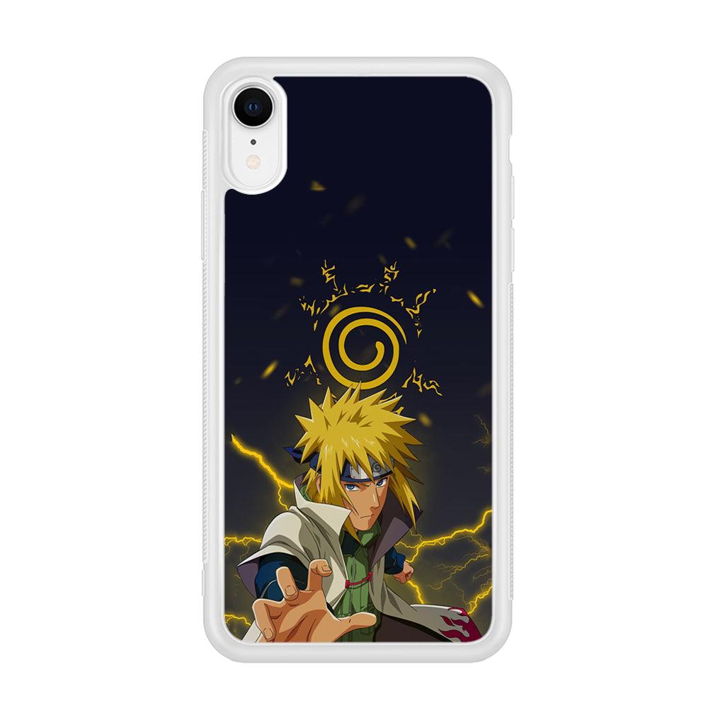 Naruto on Minato Yellow Flash iPhone XR Case-Oxvistore