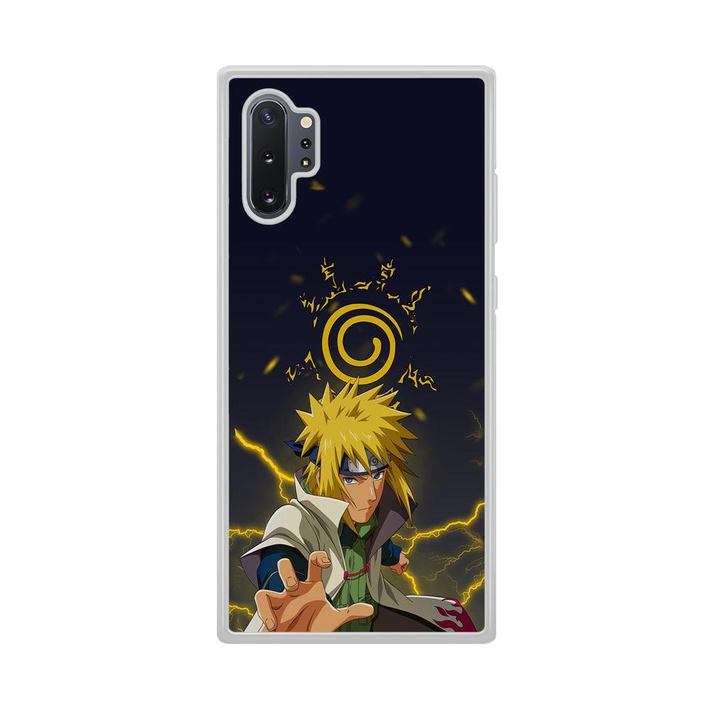 Naruto on Minato Yellow Flash Samsung Galaxy Note 10 Plus Case-Oxvistore