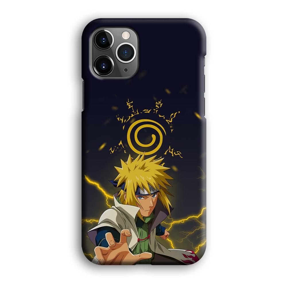 Naruto on Minato Yellow Flash iPhone 12 Pro Max Case-Oxvistore