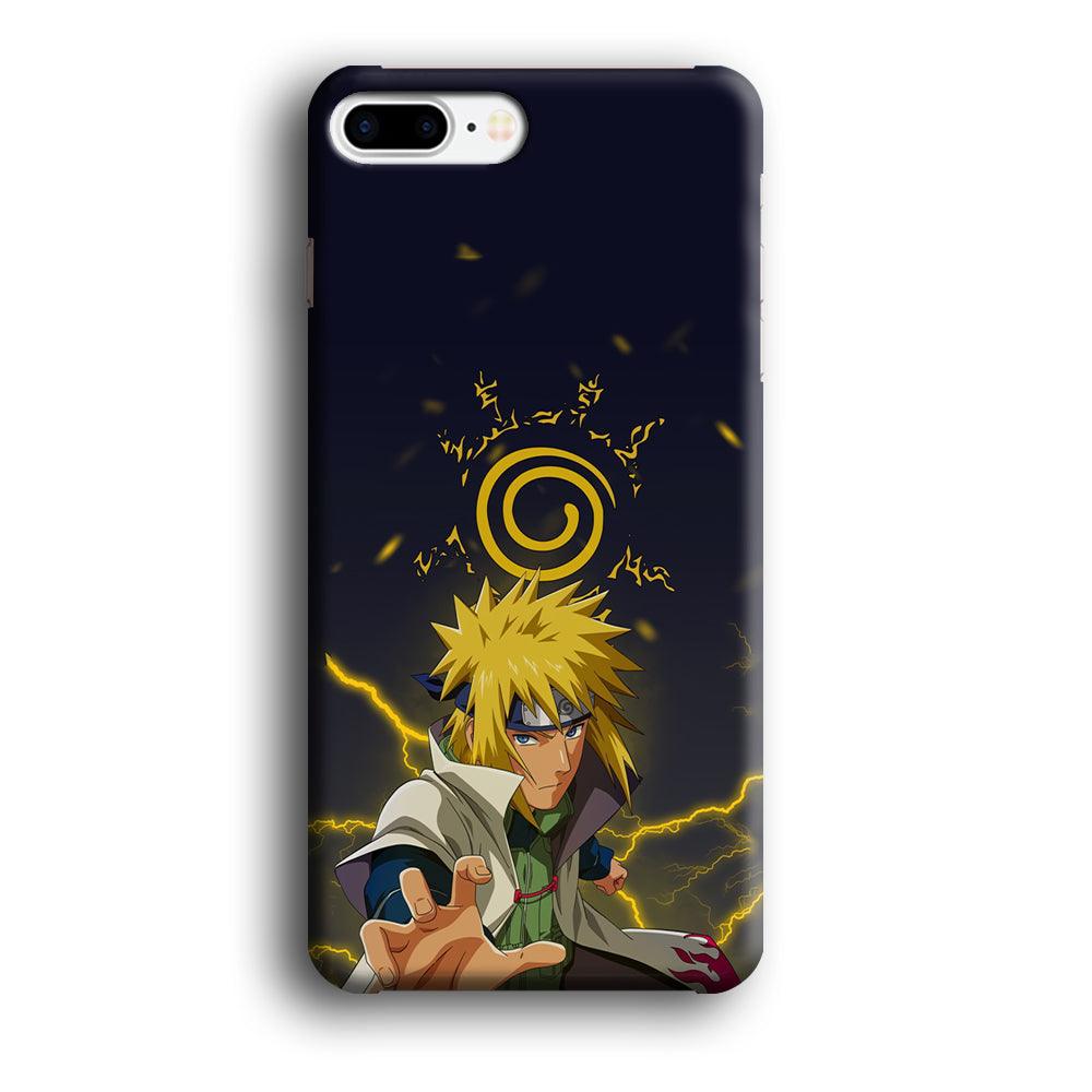 Naruto on Minato Yellow Flash iPhone 7 Plus Case-Oxvistore