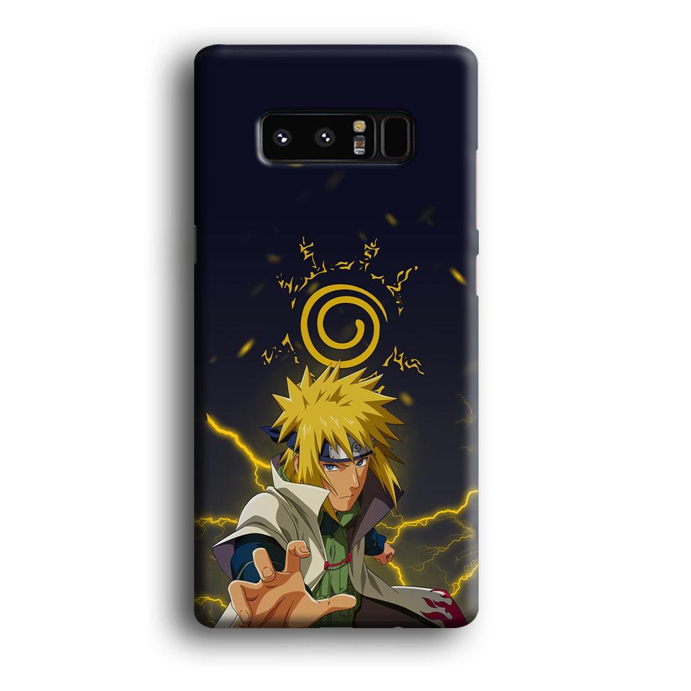 Naruto on Minato Yellow Flash Samsung Galaxy Note 8 Case-Oxvistore