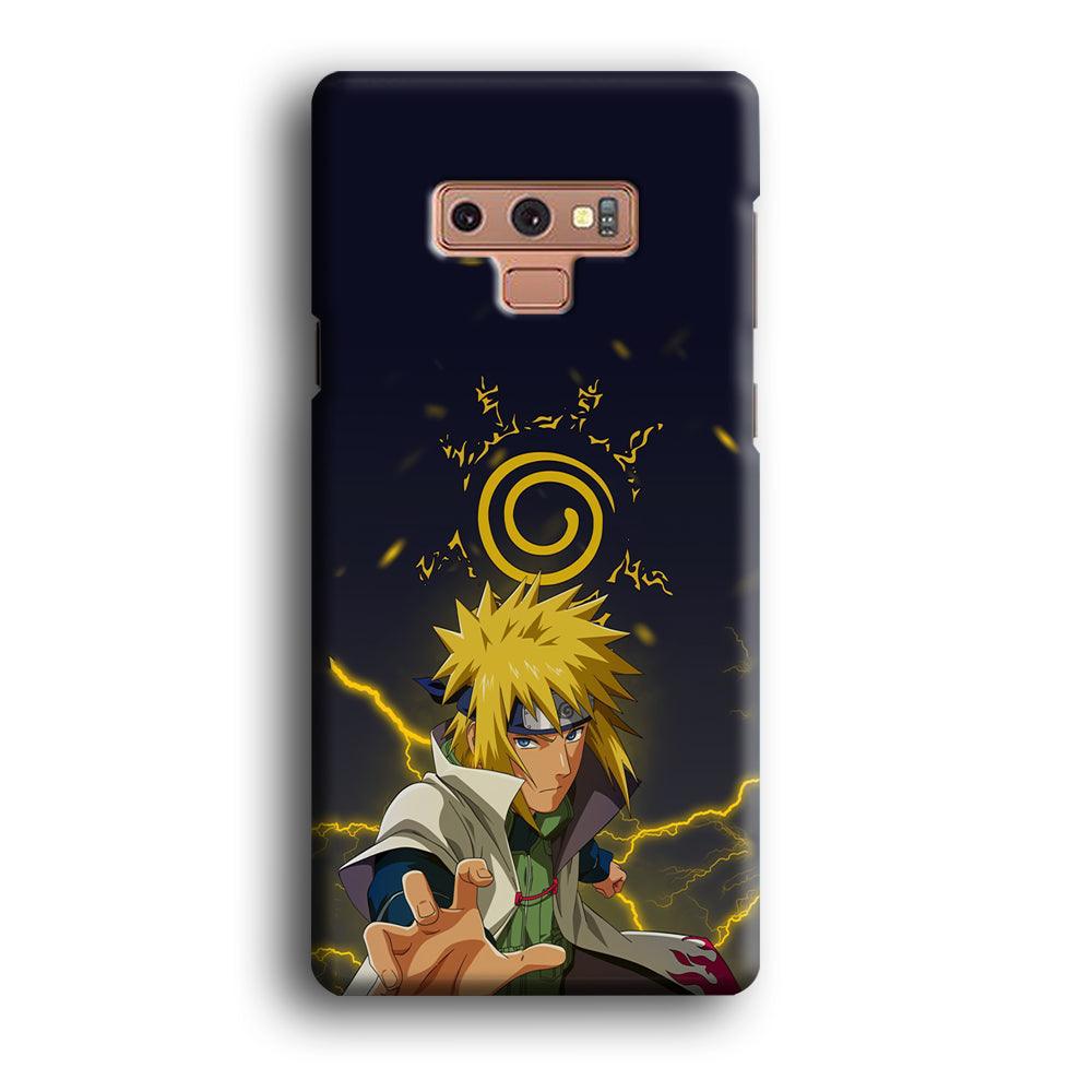 Naruto on Minato Yellow Flash Samsung Galaxy Note 9 Case-Oxvistore