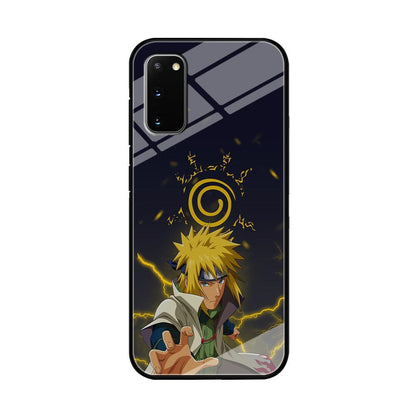 Naruto on Minato Yellow Flash Samsung Galaxy S20 Case-Oxvistore