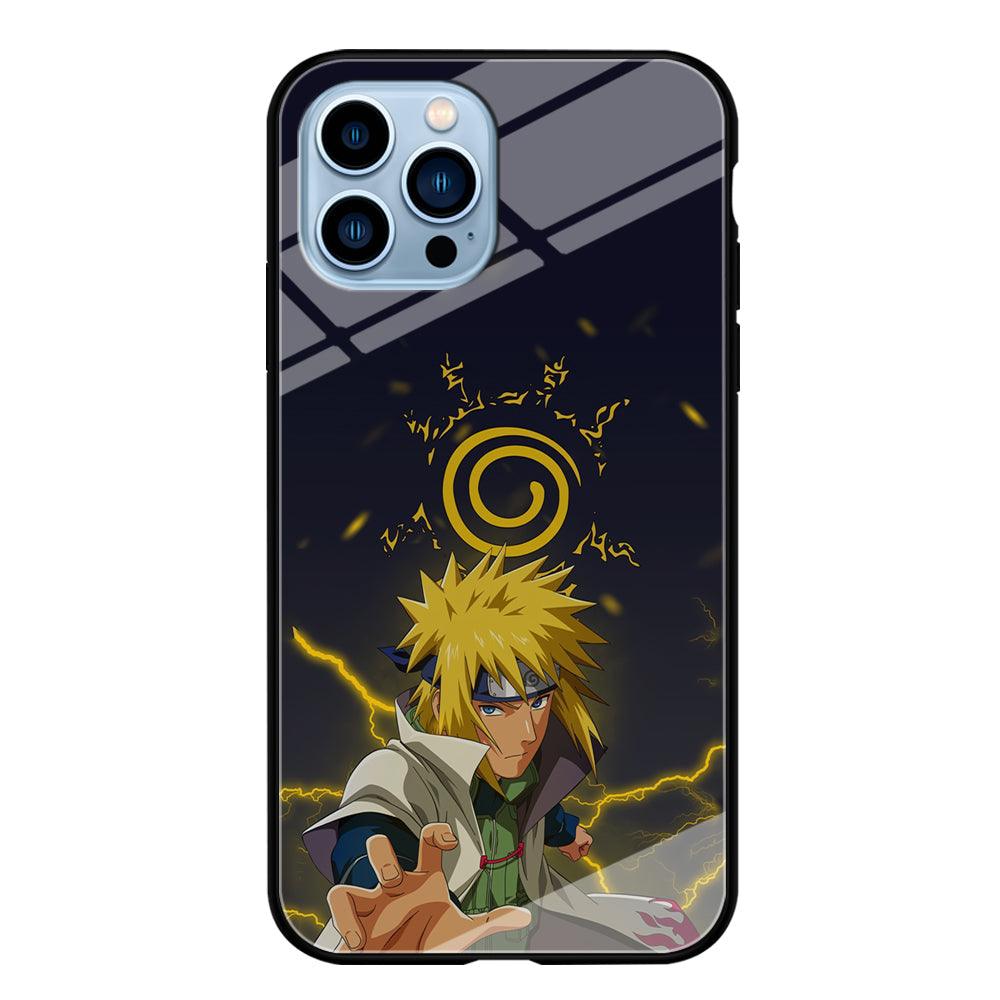 Naruto on Minato Yellow Flash iPhone 15 Pro Max Case-Oxvistore