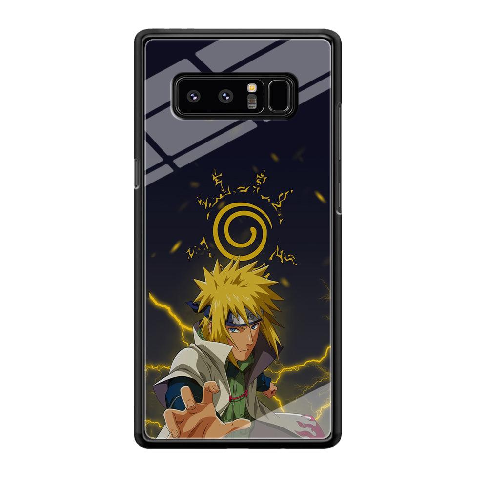 Naruto on Minato Yellow Flash Samsung Galaxy Note 8 Case-Oxvistore