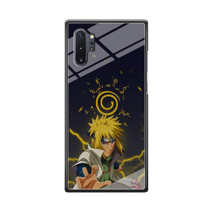 Naruto on Minato Yellow Flash Samsung Galaxy Note 10 Plus Case-Oxvistore