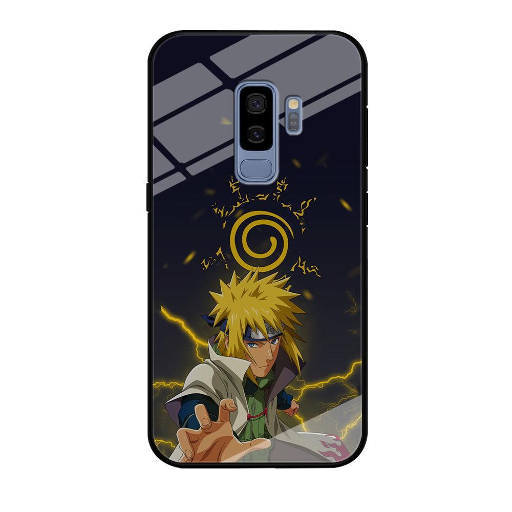 Naruto on Minato Yellow Flash Samsung Galaxy S9 Plus Case-Oxvistore