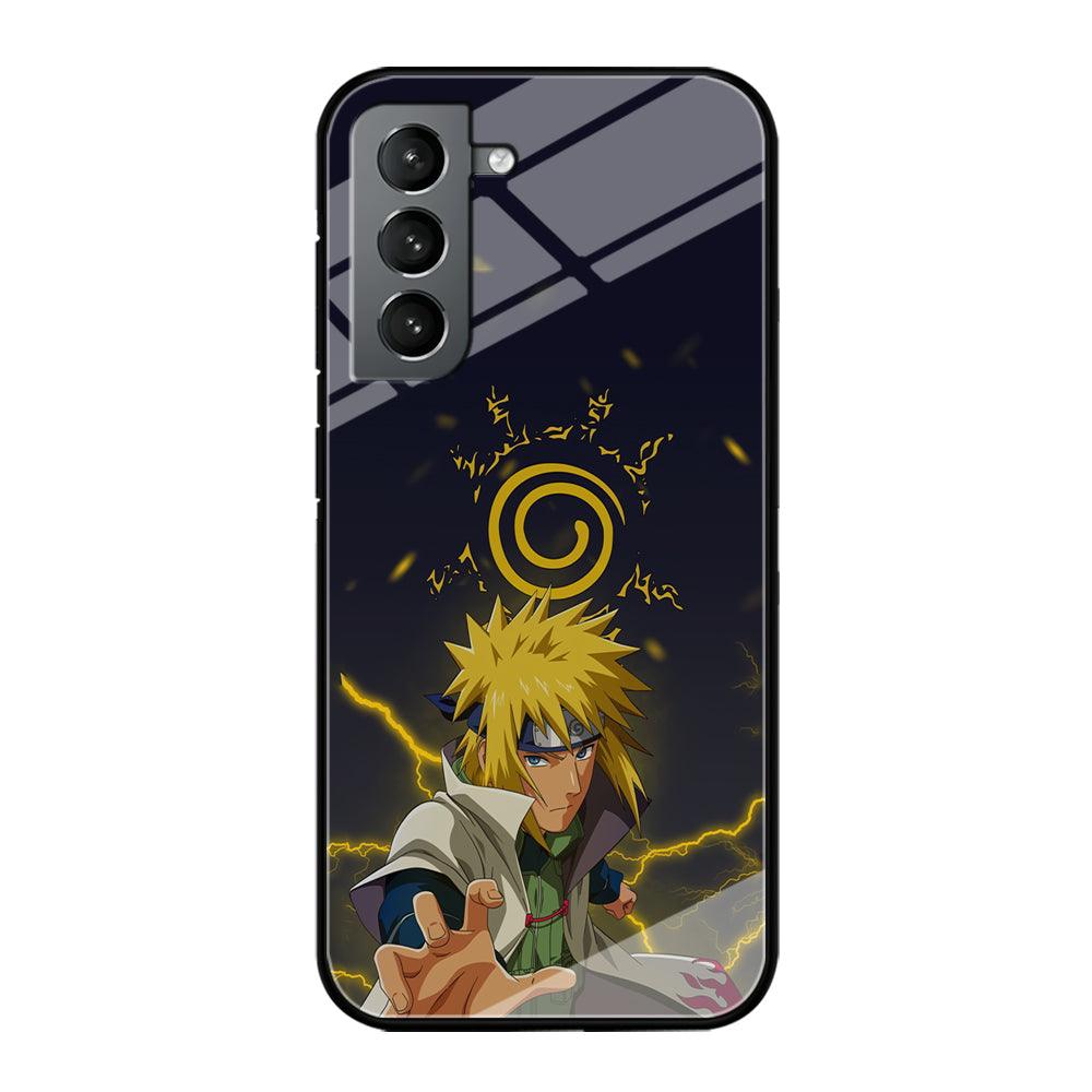 Naruto on Minato Yellow Flash Samsung Galaxy S21 Case-Oxvistore