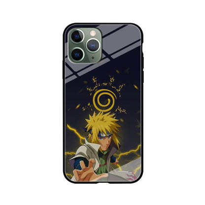 Naruto on Minato Yellow Flash iPhone 11 Pro Max Case-Oxvistore