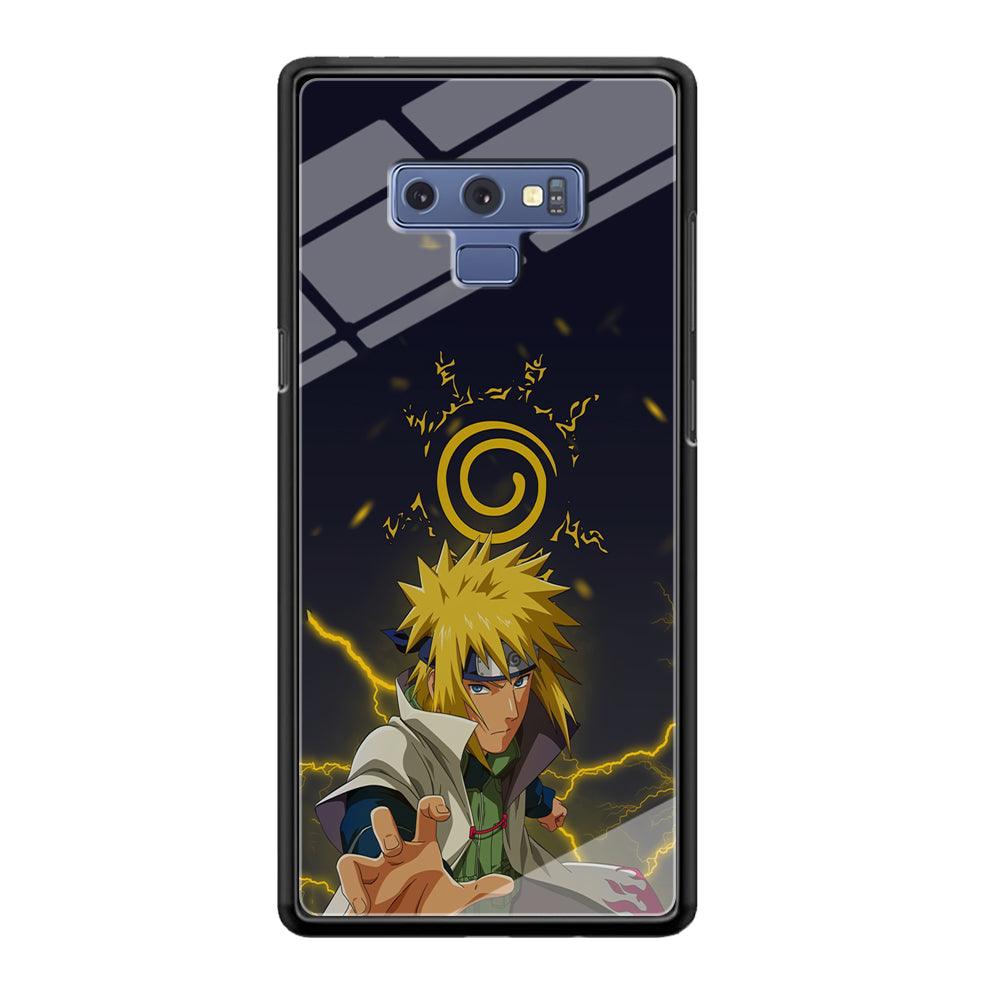 Naruto on Minato Yellow Flash Samsung Galaxy Note 9 Case-Oxvistore