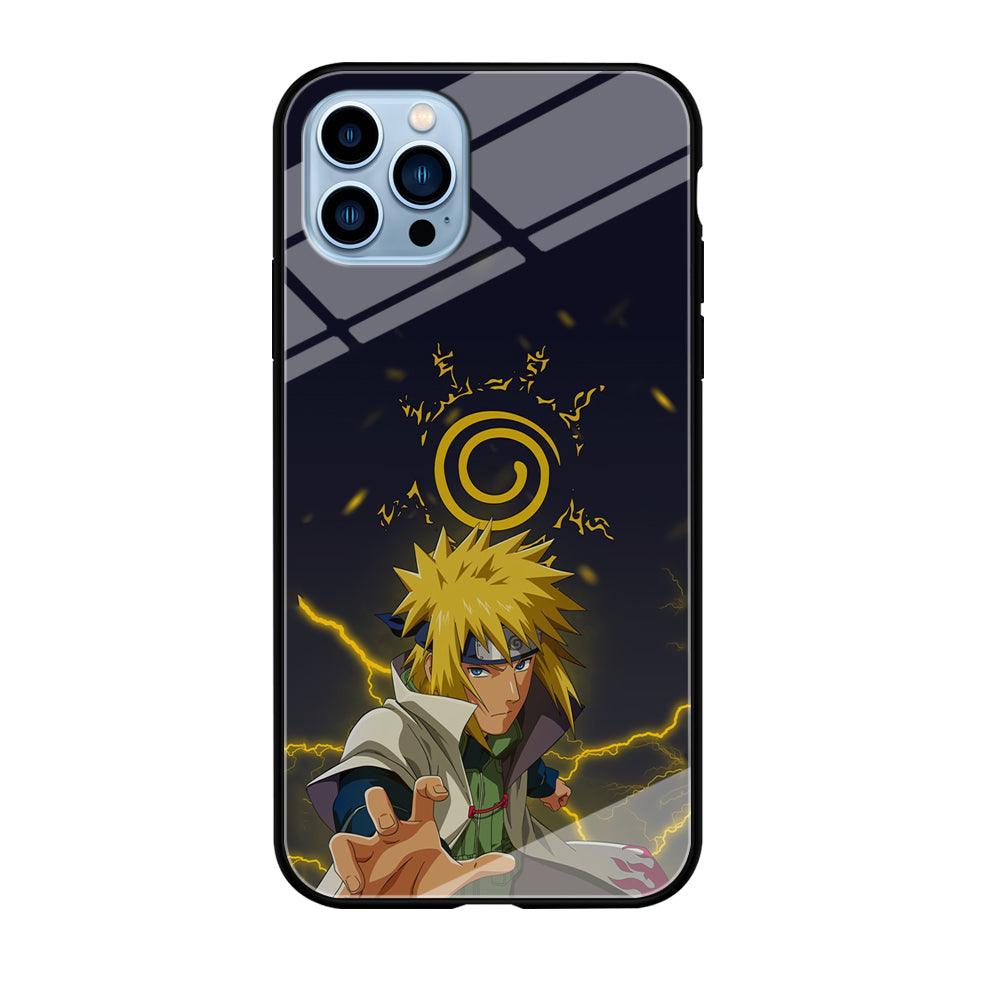 Naruto on Minato Yellow Flash iPhone 12 Pro Max Case-Oxvistore