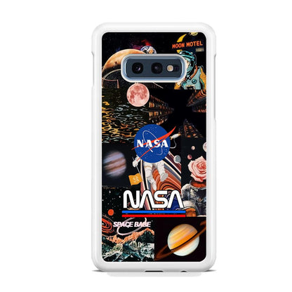 Nasa Astronaut Hustle Samsung Galaxy S10E Case-Oxvistore