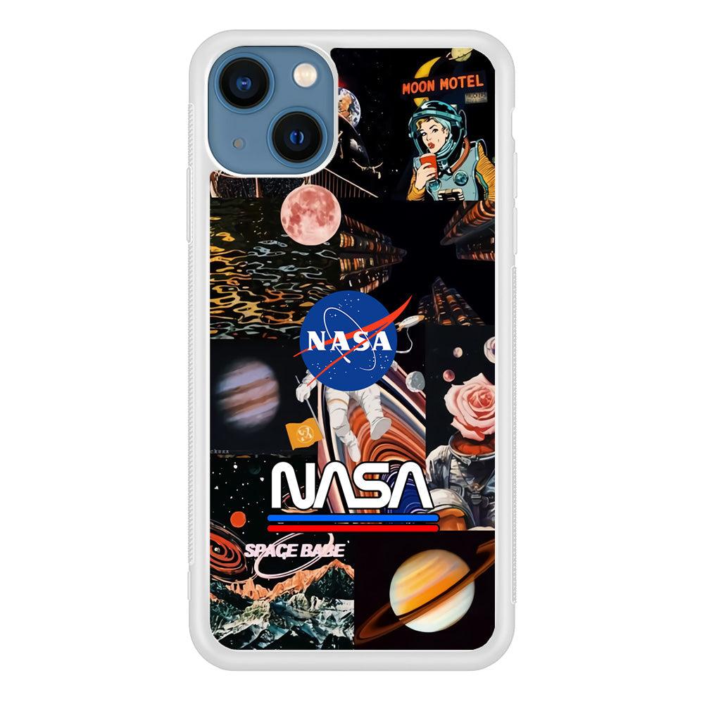 Nasa Astronaut Hustle iPhone 14 Case-Oxvistore