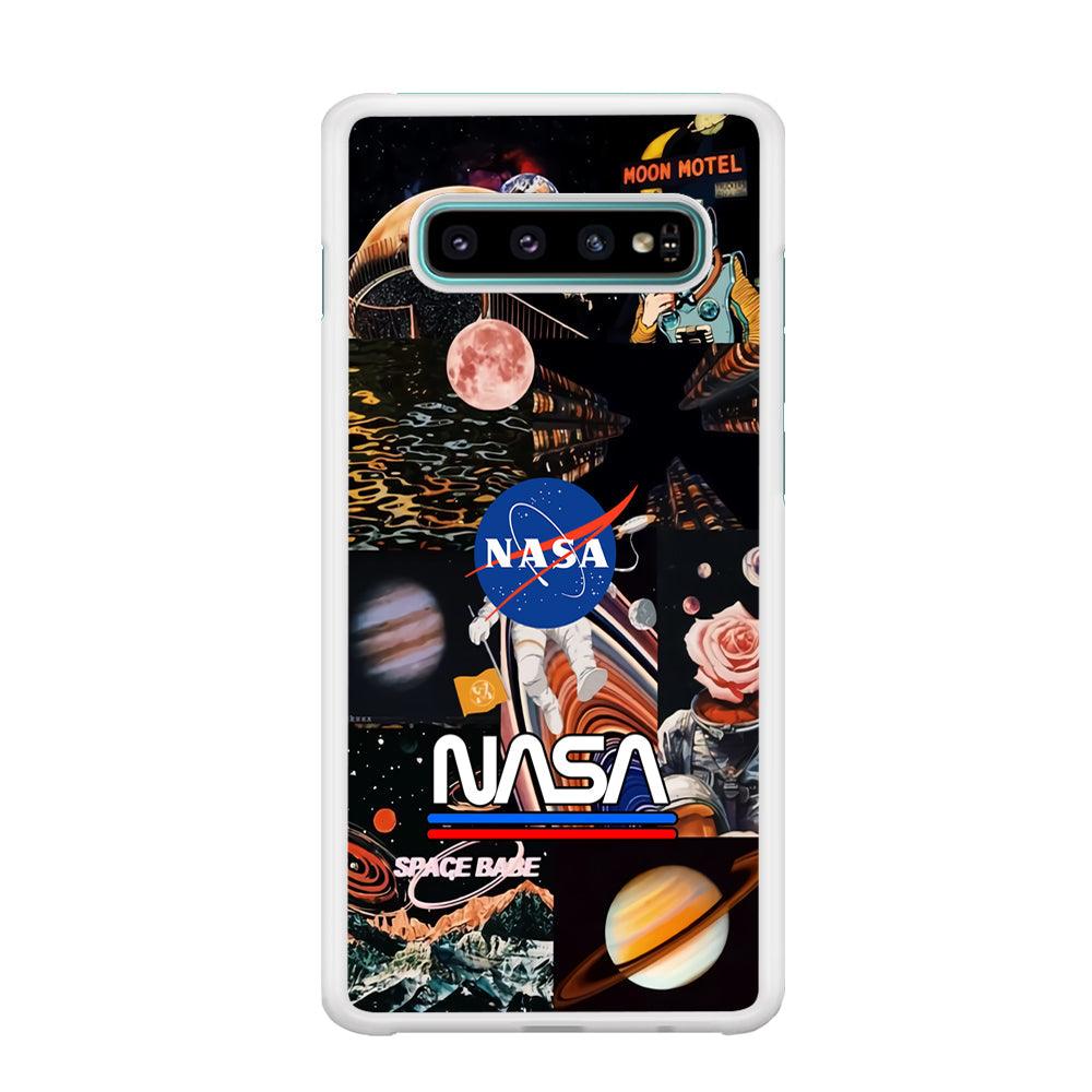 Nasa Astronaut Hustle Samsung Galaxy S10 Plus Case-Oxvistore