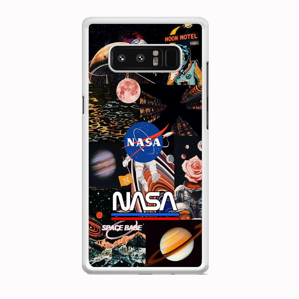 Nasa Astronaut Hustle Samsung Galaxy Note 8 Case-Oxvistore