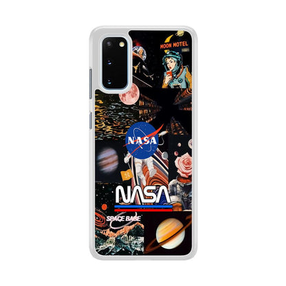 Nasa Astronaut Hustle Samsung Galaxy S20 Case-Oxvistore