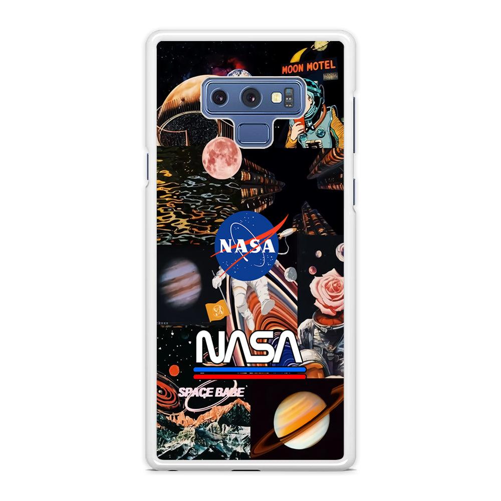 Nasa Astronaut Hustle Samsung Galaxy Note 9 Case-Oxvistore