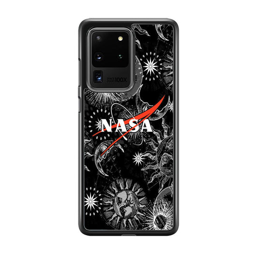 Nasa Astronomy Introduction Samsung Galaxy S20 Ultra Case-Rubber Black (2D Case)-Oxvistore