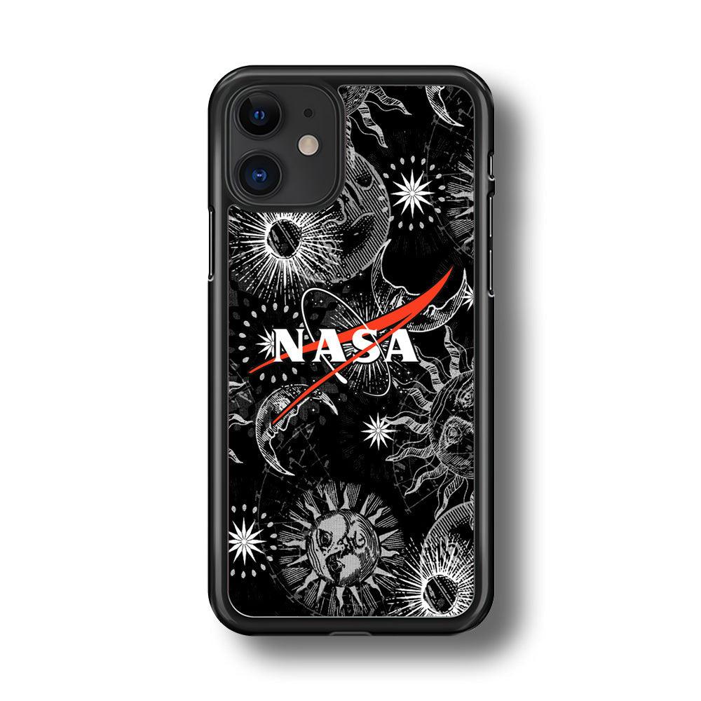 Nasa Astronomy Introduction iPhone 11 Case-Rubber Black (2D Case)-Oxvistore