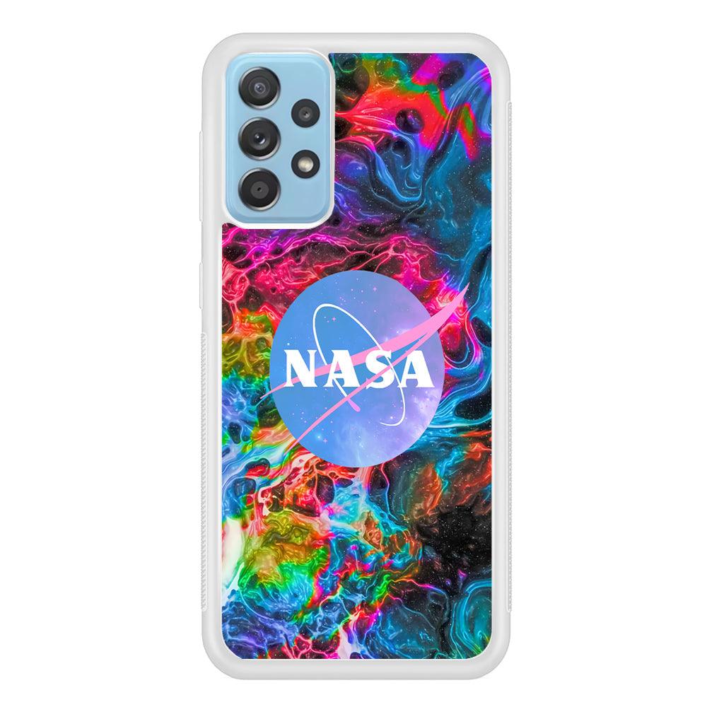 Nasa Cosmos Colorful Samsung Galaxy A52 Case-Oxvistore