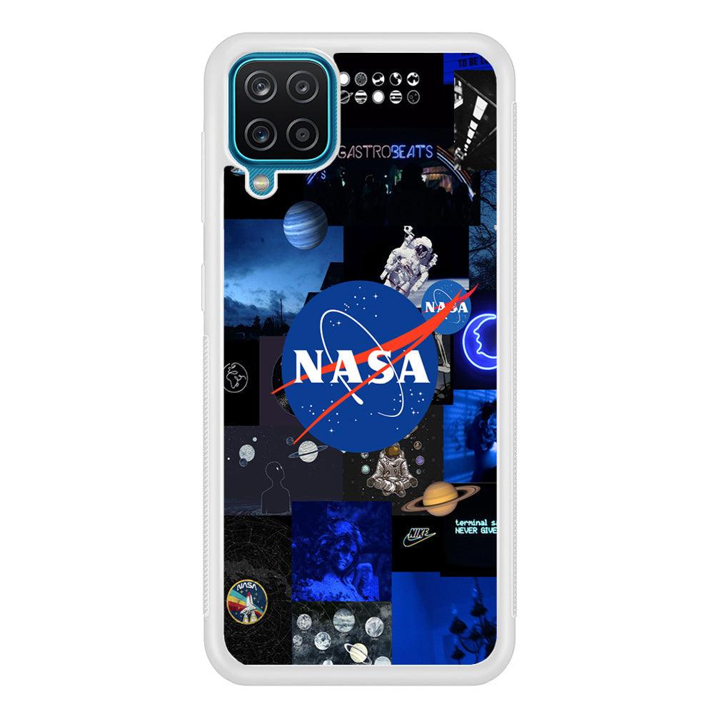 Nasa Galactic Collage Samsung Galaxy A12 Case-Oxvistore