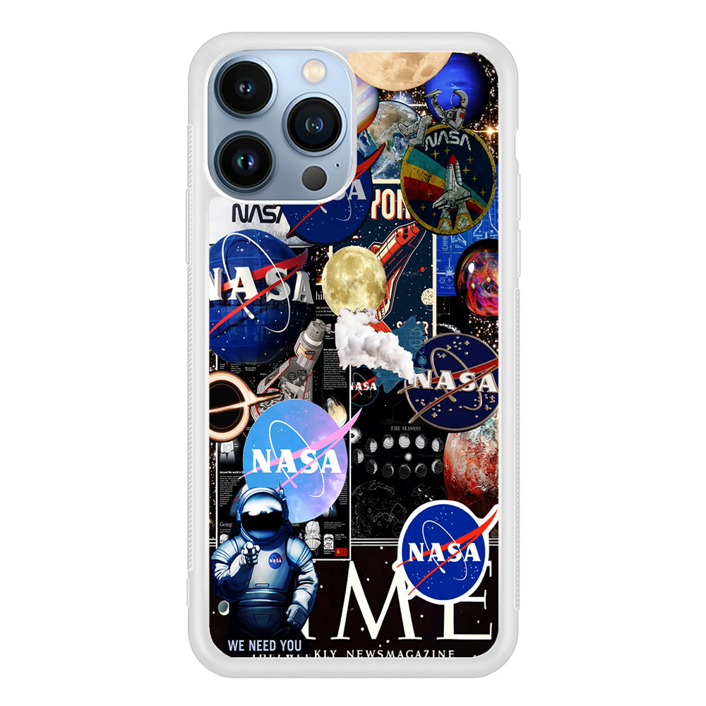 Nasa Galaxy Aesthetic 2D Rubber Phone Case