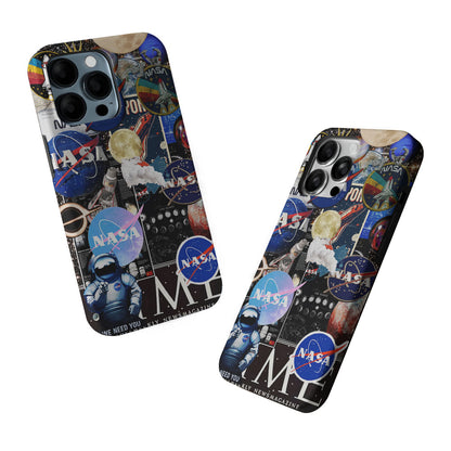 Nasa Galaxy Aesthetic 2 in 1 Tough Phone Case