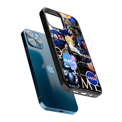 Nasa Galaxy Aesthetic 2D Rubber Phone Case