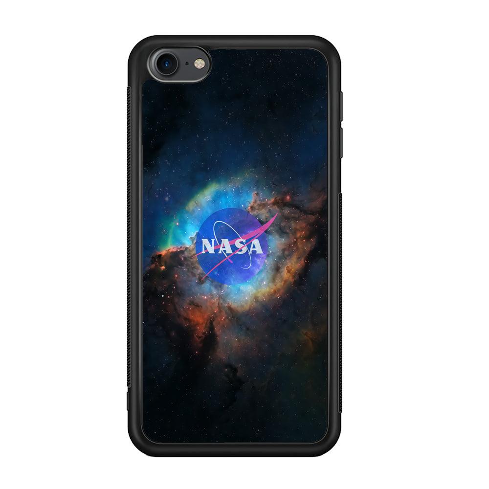 Nasa Light Splash iPod Touch 6 Case-Rubber Black (2D Case)-Oxvistore
