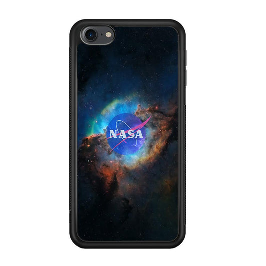 Nasa Light Splash iPod Touch 6 Case-Rubber Black (2D Case)-Oxvistore
