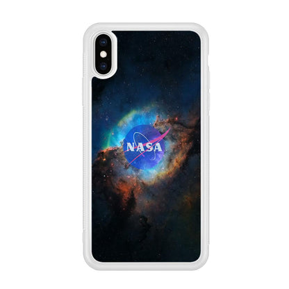 Nasa Light Splash iPhone X Case-Oxvistore