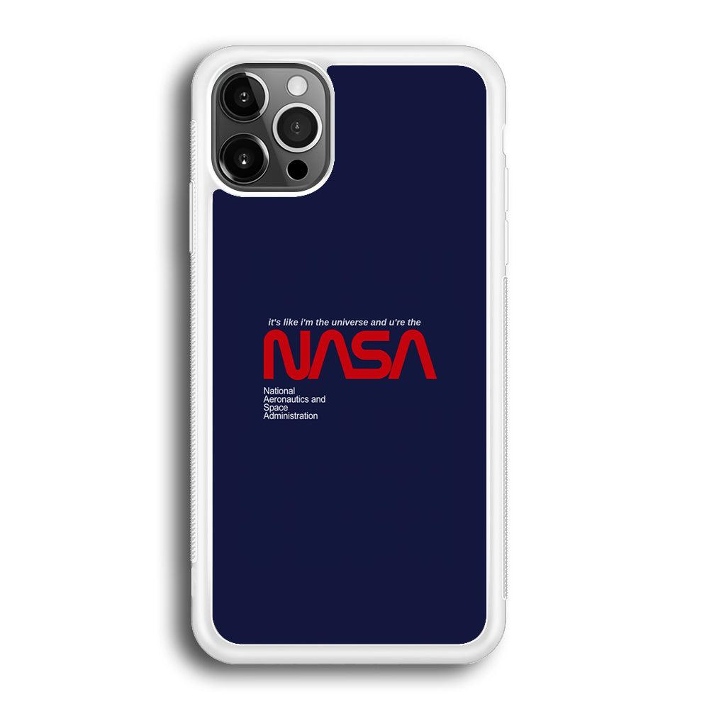 Nasa Like The Universe iPhone 12 Pro Max Case-Oxvistore