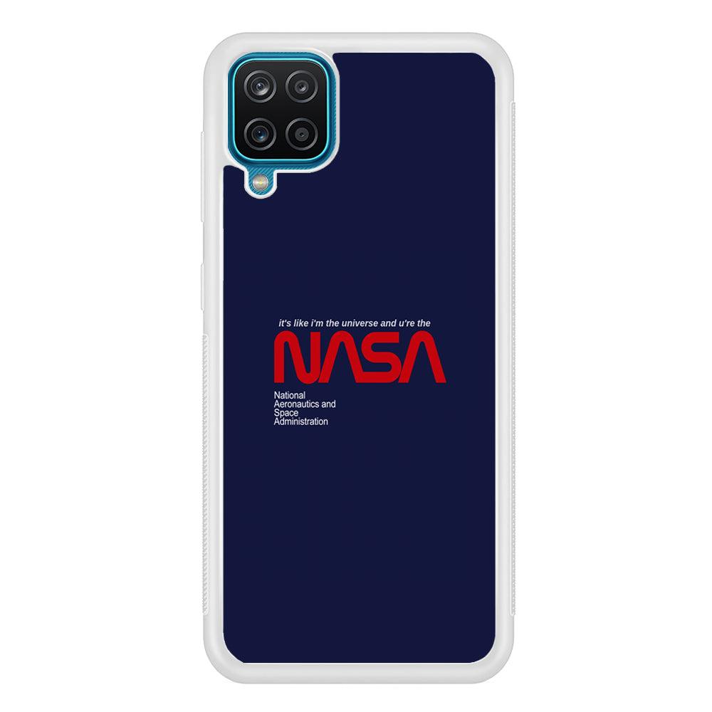 Nasa Like The Universe Samsung Galaxy A12 Case-Oxvistore