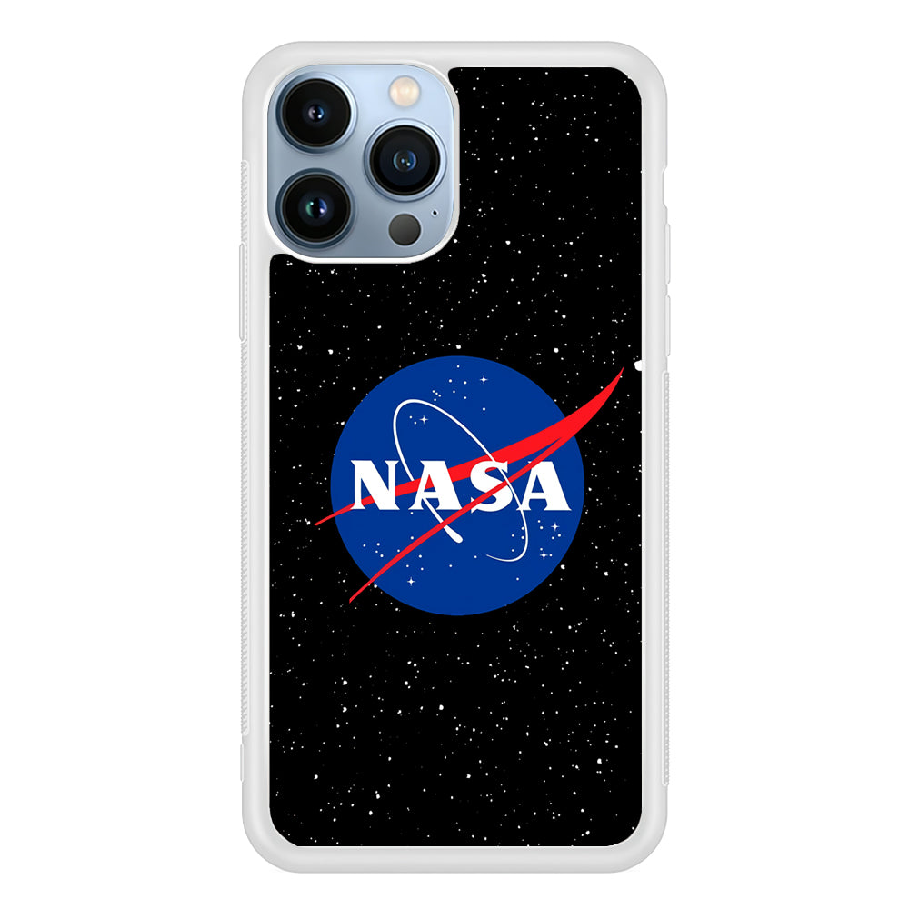 Nasa Logo Galaxy Space 2D Rubber Phone Case