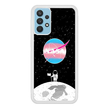 Nasa Moon Chaser Samsung Galaxy A32 Case-Oxvistore