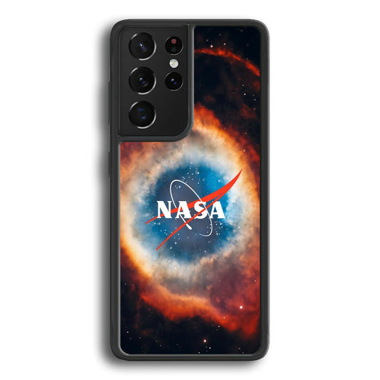 Nasa Nebula Samsung Galaxy S24 Ultra Case-Rubber Black (2D Case)-Oxvistore